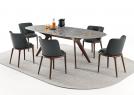Silla de cuero moderna y elegante Joan - BertO