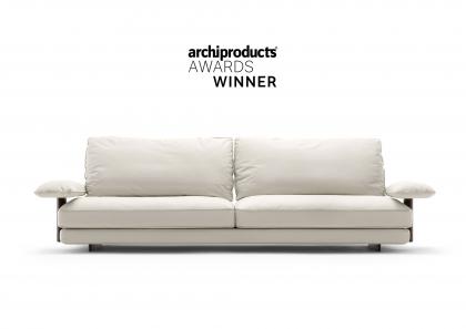 SOFÁ MODERNO DE CUERO DAVID