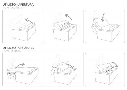 Sofá cama Passepartout