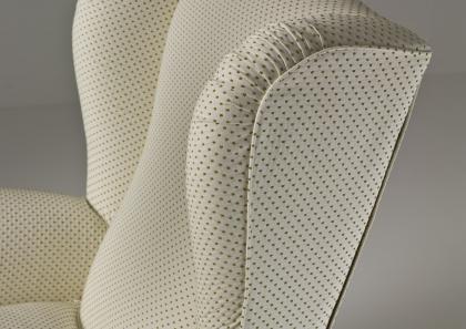 Sillón Cina con volante a medida
