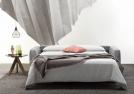 Sofá cama Gulliver en tejido - 3 plazas cm L.215 x P.100 x H.90
