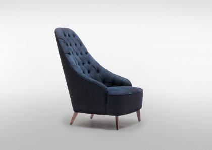 Sillón Moderno de Denim - Vanessa4newcraft